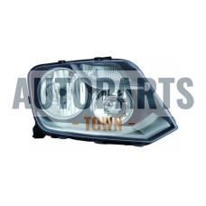 Фара права VW AMAROK (2H) 10-24, HEAD LAMP.UNIT..ECE.MANUAL.VN.AMROK..'13 / Bulb Type: H7, H1, PY21W, W5W