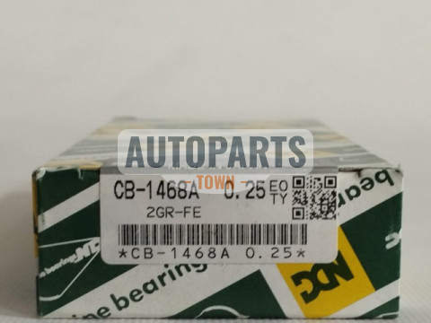Вкладиші шатунові +0.25mm (к-кт на мотор) Toyota 2GR-FE