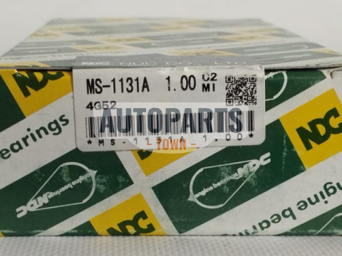 Вкладиші корінні +1.00mm (к-кт на мотор) Mitsubishi 4D55, 4D56, 4G51, 4G51B