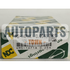 Вкладиші корінні +0.25mm (к-кт на мотор) 1ZR-FE/2ZR-FE
