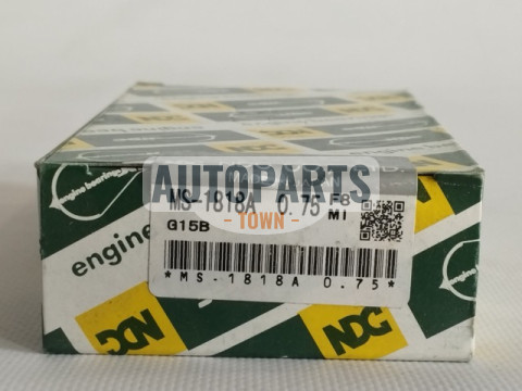Вкладиші корінні +0.75mm (к-кт на мотор) Mitsubishi G11B,G12B,G13B,G15B,4G