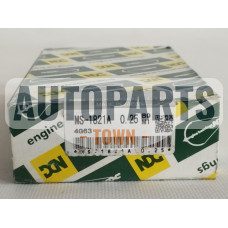 Вкладиші корінні +0.25mm (к-кт на мотор) Mitsubishi 4D65, 4D65T, 4G33, G31B