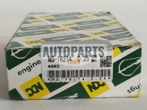 Вкладиші корінні +0.25mm (к-кт на мотор) Mitsubishi 4D65, 4D65T, 4G33, G31B