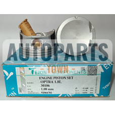 Поршень із пальцем +1.00мм (к-кт на двигун) Chevrolet Lacetti 1.8L (L84)