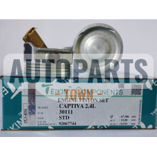 Поршень із пальцем STD (к-кт на двигун) Opel Antara, Chevrolet Captiva Z24XE