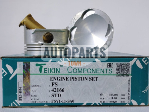 Поршень із пальцем STD (к-кт на двигун) Mazda 1,8-2,0 (FS/FP)