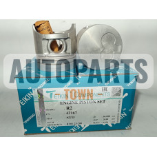 Поршень із пальцем STD (к-кт на двигун) Mazda 2,0-2,2 D (R2/RF)