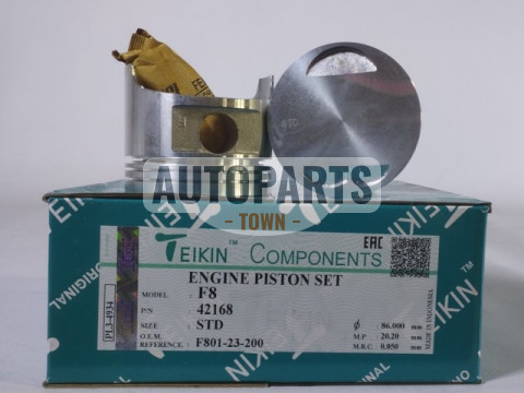 Поршень із пальцем STD (к-кт на двигун) Mazda 1,8 (F8)