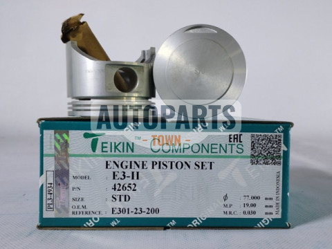 Поршень із пальцем STD (к-кт на двигун) Mazda 1,3 (E3-II)