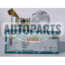 Поршень із пальцем STD (к-кт на двигун) Mazda 1.5L (ZL-VE)