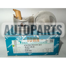Поршень із пальцем +0.50мм (к-кт на двигун) Mitsubishi 2.0L  (4G63 OLD)