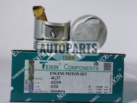 Поршень із пальцем STD (к-кт на двигун) Mitsubishi 1,8L (4G37)