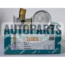 Поршень із пальцем +0.50мм (к-кт на двигун) Mitsubishi 3,5L (6G74) DOHC 24V