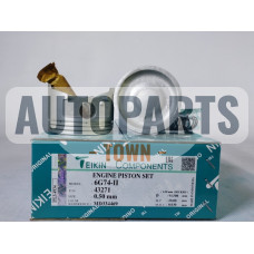 Поршень із пальцем +0.50мм (к-кт на двигун) Mitsubishi 3,5L (6G74-II) SOHS 24V