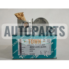 Поршень із пальцем STD (к-кт на двигун) 4D56 LATE ALFIN, TEIKIN