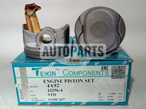 Поршень із пальцем STD (к-кт на двигун) Mitsubish 1,6L (4A92) DOHC 16V