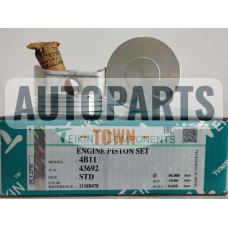 Поршень із пальцем STD (к-кт на двигун) Mitsubishi 2,0L (4B11)