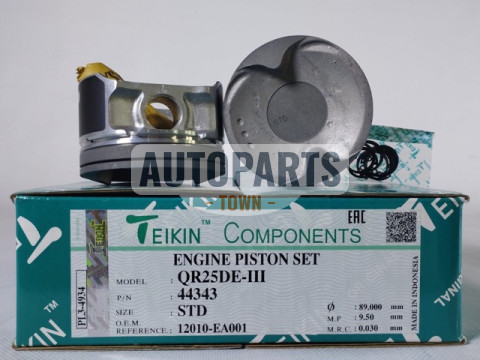 Поршень із пальцем STD (к-кт на двигун) Nissan 2,5L (QR25DE-III)
