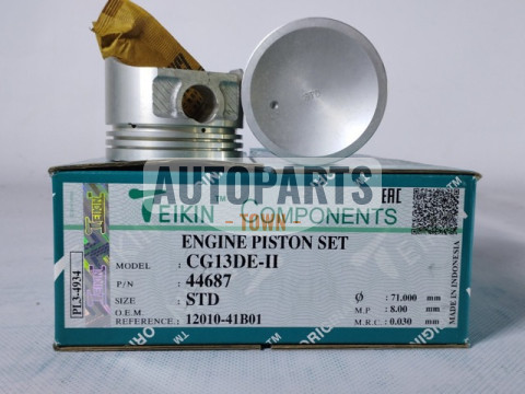 Поршень із пальцем STD (к-кт на двигун) Nissan 1,3L (CG13DE-II)
