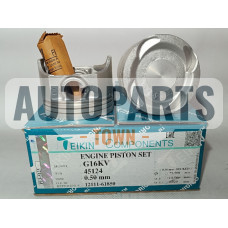 Поршень із пальцем +0.50мм (к-кт на двигун) Suzuki 1,6L (G16KV) SOHC,16V
