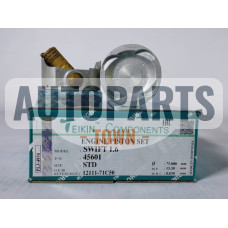 Поршень із пальцем STD (к-кт на двигун) Suzuki Swift 1.6L,SOHC,16V (G16)