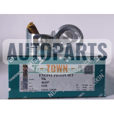 Поршень із пальцем STD (к-кт на двигун) Toyota 1,5L OHV (5K)