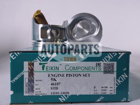 Поршень із пальцем STD (к-кт на двигун) Toyota 1,5L OHV (5K)