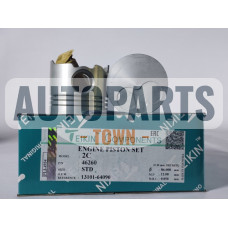 Поршень із пальцем STD (к-кт на двигун) Toyota 2,0D (2C)