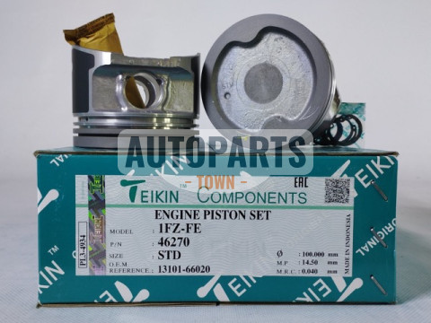 Поршень із пальцем STD (к-кт на двигун) Toyota 4,5L R6 (1FZ-FE)