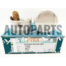 Поршень із пальцем STD (к-кт на двигун) Toyota 1,8L (7AFE)