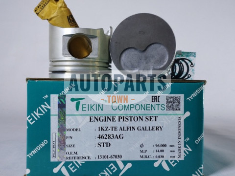 Поршень із пальцем STD (к-кт на двигун) Toyota 3,0D R4 ALFIN GALARY (1KZ-TE,1KZ)
