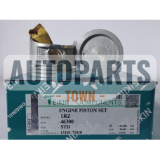 Поршень із пальцем STD (к-кт на двигун) Toyota 2,0L (1RZ)