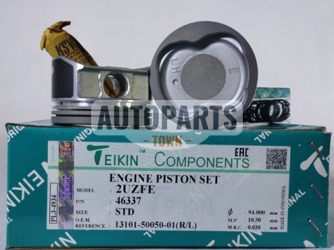 Поршень із пальцем STD (к-кт на двигун) Toyota 4,7L V8 (2UZFE) до 2005г