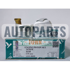 Поршень із пальцем +0.50мм (к-кт на двигун) Toyota 1,8L (2ZZFE)