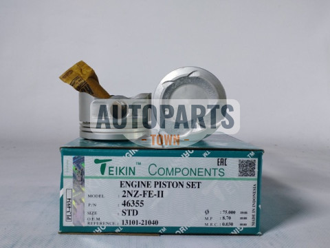 Поршень із пальцем STD (к-кт на двигун) Toyota 1,3L (2NZFE,2NZ-FE-II)