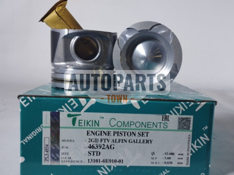 Поршень із пальцем STD (к-кт на двигун) Toyota 2,4D (2GD FTV)