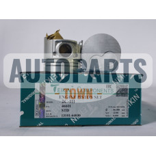 Поршень із пальцем STD (к-кт на двигун) Toyota 2,0D (2C-III)
