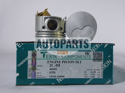 Поршень із пальцем STD (к-кт на двигун) Toyota 2,0D (2C-III)