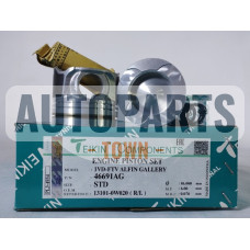 Поршень із пальцем STD (к-кт на двигун) Toyota 1VD-FTV 4,5 diesel Land Cruiser 200, Lexus LX450D ALF, TEIKIN