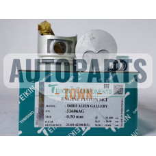 Поршень із пальцем +0.50мм (к-кт на двигун) HYUNDAI ALFIN GALARY d4bh (4d56 tci)