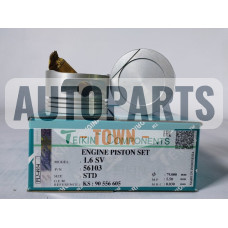 Поршень із пальцем STD (к-кт на двигун) Opel Kadett, Ascona 1.6
