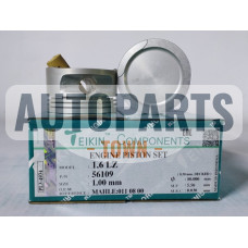 Поршень із пальцем +1.00мм (к-кт на двигун) Opel C16NZ, TEIKIN