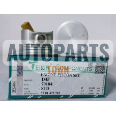Поршень із пальцем STD (к-кт на двигун) Renault D4F Kangoo, Clio 1.2 16v