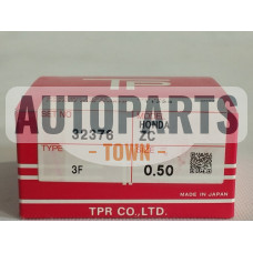 Кільця поршневі +0.50mm (к-кт на мотор) 1.2-1.5-2.8 Honda D16A,ZC,PM6
