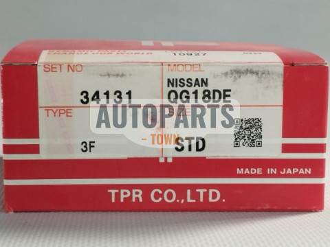 Кільця поршневі STD (к-кт на мотор) Nissan QG18DE