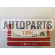 Кільця поршневі +0.50mm (к-кт на мотор) Nissan QG15DE
