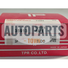 Кільця поршневі +1.00mm (к-кт на мотор) Toyota 4A-G,7A-FE,4AFE