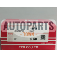 Кільця поршневі +0.50mm (к-кт на мотор) Toyota 5A-F