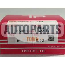 Кільця поршневі +0.50mm (1.2-1.2-3) Toyota 1ZZ-FE,3ZZ-FE,4ZZ-FE