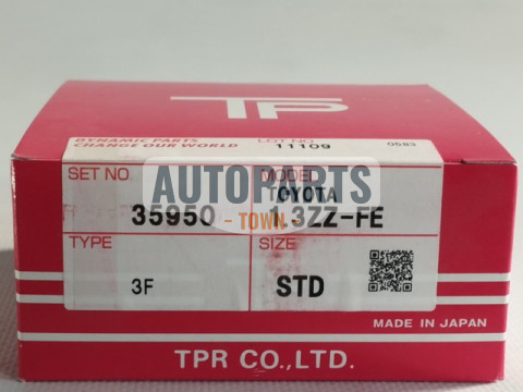 Кільця поршневі STD (к-кт на мотор) Toyota Corolla, Celica, RAV-4 (1.2-1.2-3) 1ZZ-FE,3ZZ-FE,4ZZ-F